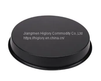 High Quality Iron Black Round Pizza Dishes & Pans For Cake Non Stick Baking Pan photo-4