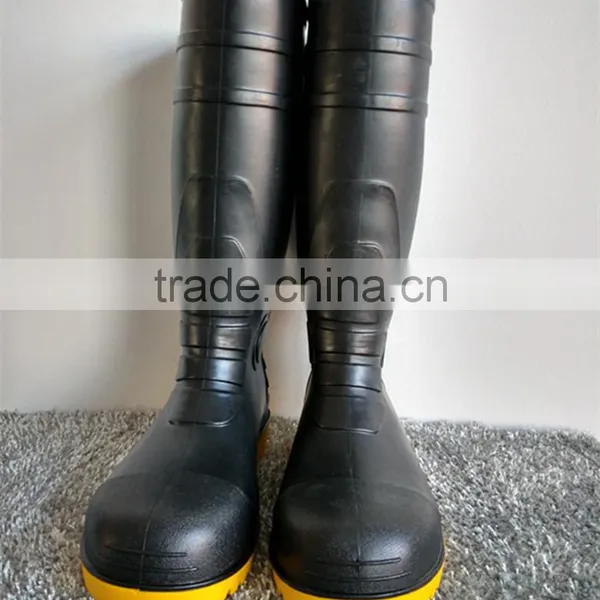 High Qualty Steel Toe Black Work Boot , Work Boot , Men Work Boot photo-4