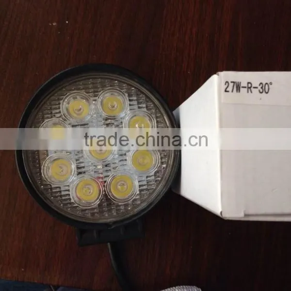 27W LED Work Light, Epistar LEDs Work Light, Offroad Driving Light photo-3