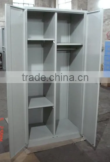 (DL-S3)Factory Price 0.6mm Godrej Almirah Metal Wardrobe Cupboard Designs With Price/ Steel Godrej Cupboard photo-5