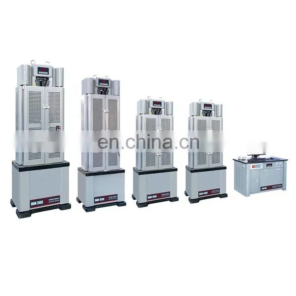 WEW-1000D 1000kn Computer Display Hydraulic Universal Material Tensile Test Equipment photo-3