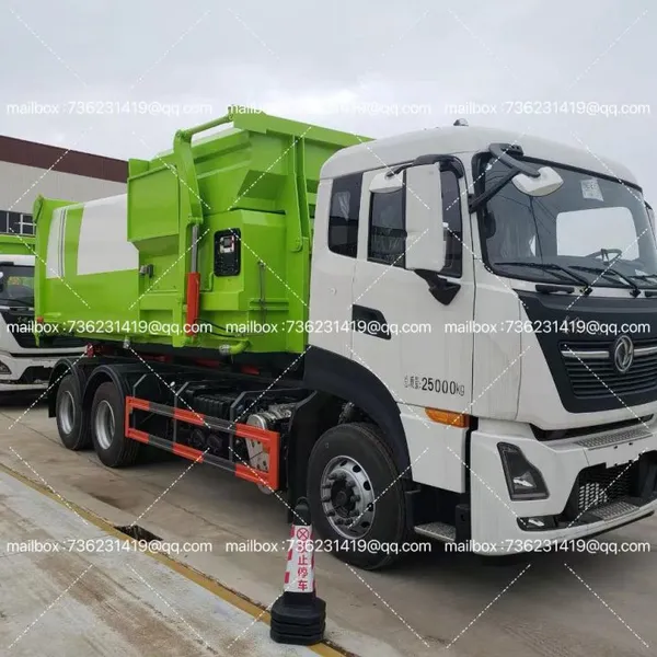 Hook Arm Garbage Truck photo-2