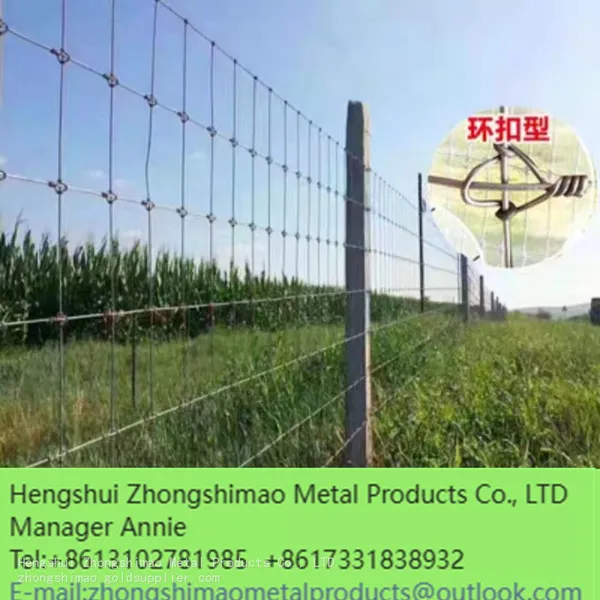 Grassland Fence/Field Fence/Galvanized Steel Mesh/ stock Fencing Wire/Cattle Fence
