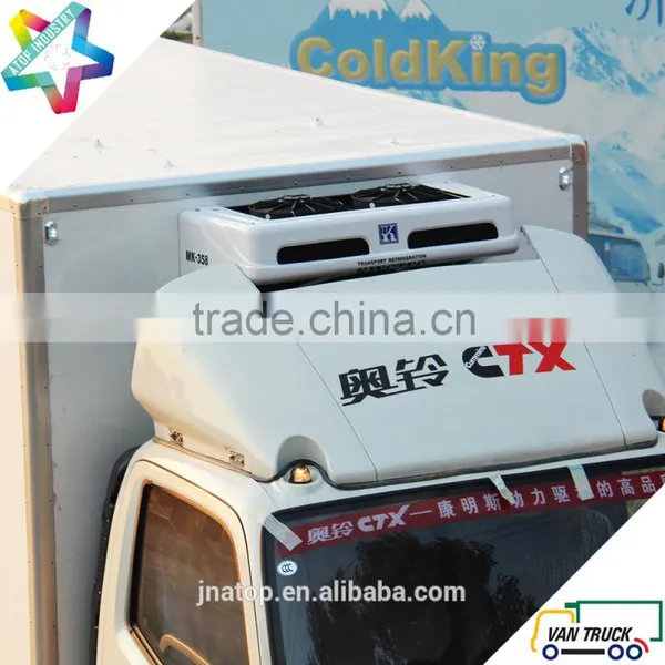 Foton Ollin 4.3m Reefer Truck Body With Stainless Steel Meat Hanging Hook Meat Hook Refrigerated Truck photo-6