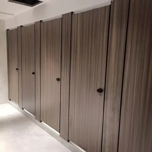 Modern Sports Center Floor Ceiling Mounted Modular Toilet Partitions Divider Cubicle Commercial Bathroom Partition Public Spaces photo-2