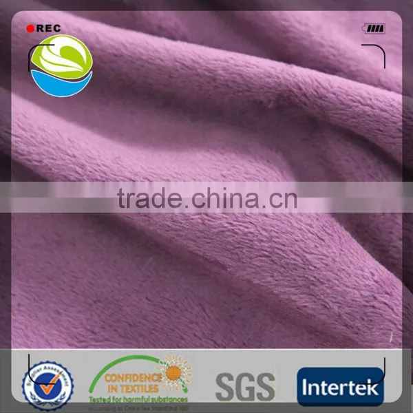 High Quality Micro Velvet Fabric and Textile for Sofa photo-5