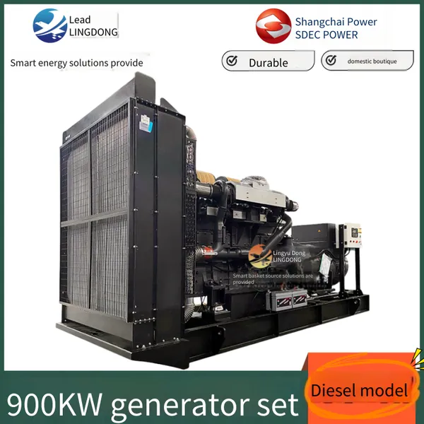 Shanghai Diesel Engine 6w Series High-power Power Unit, 900kw Diesel Generator Set With Low Vibration and High Reliability photo-5