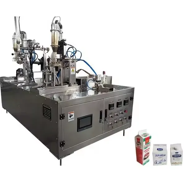 Full Automatic Gable Top Carton Filling Machine for Tea Drink