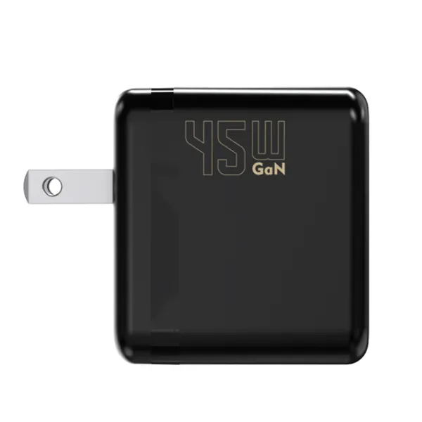 65W GaN Power Bank With Wall Plug, 5000mAh Portable Charger for Phones & Tablets, White photo-2