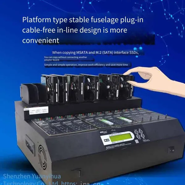 Taiwan Mu1200 Industrial-grade Hard Drive Copy, Offline Duplication, 1-to-11, System Backup, Batch Replication, Free Shipping photo-2