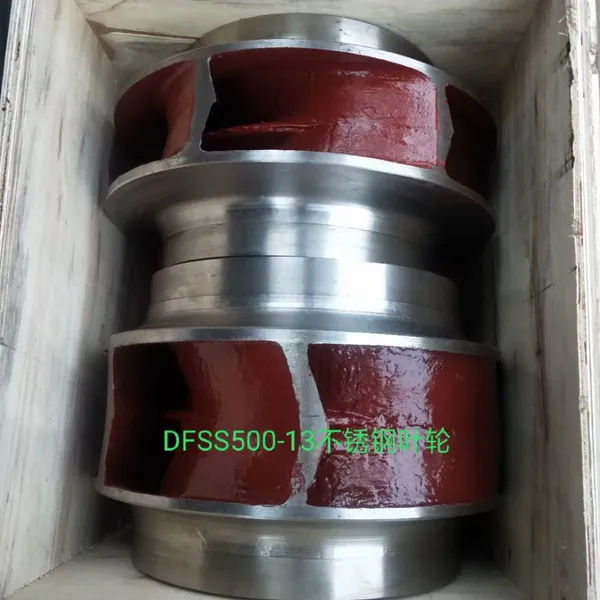 WQ2520-1001-500T Pump Impeller for Wastewater Treatment, Cast Iron, 500mm, Solids Handling photo-3
