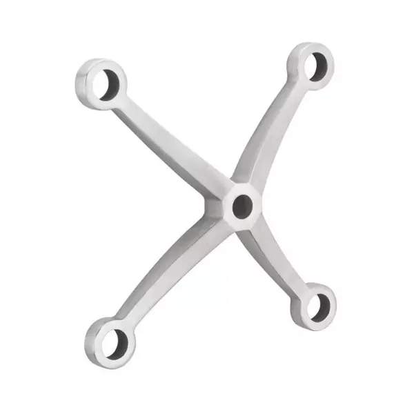 China Manufacturer Curtain Wall Spider SS316 4 Way Arm Heavy Duty for Glass Canopy photo-5