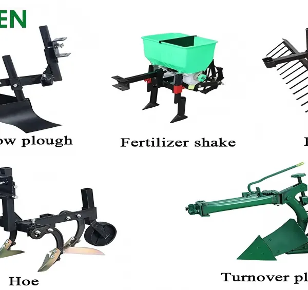 Kelesen Agriculture Hand Garden 7.5hp 180diesel Engine Rear Tine Roller Chain Power Tiller Walking Tractor for Sale Kenya photo-4