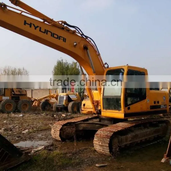 New Arrival Used Excavator Hyundai 225LC Oringinal Japan for Cheap Sale in Shanghai photo-2