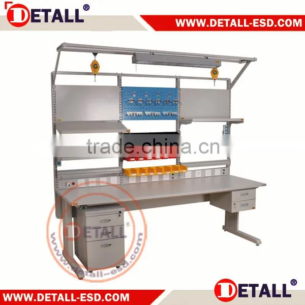 Adjustable Stainless Steel test bench for cleanroom