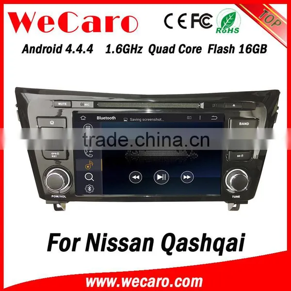 Wecaro in Dash Touch Screen Android 4.4.4 Car Multimedia Dvd Player Navigation System for Nissan Qashqai Radio Dvd photo-3