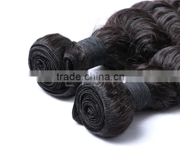 100% Deep Wave Virgin Brazilian Hair Weave Wholesale Supplier's Choice photo-3
