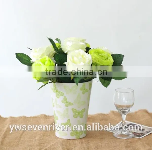 Fashion is Pure and Fresh European Classical Single Roses Zadeh Simulation Flowers Shoot Silk Flowers Decorated Fake Props photo-3
