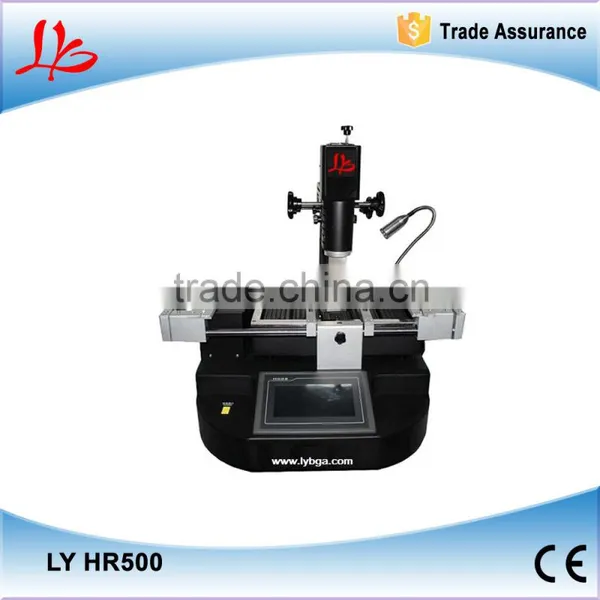 HR500 automatic soldering station with Touch Screen and optical alignment system