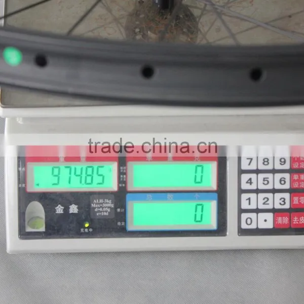 29er 35mm Width Carbon Bike Wheelset , Clincher Bubeless Ready Carbon All Mountain Bike Wheelset AM290-35-TL photo-5