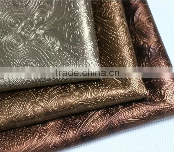 Upholstery Pvc Synthetic Leather for Decoration and Bags