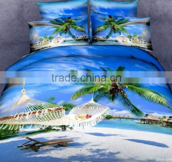 Flower 3D Printing Beding Sheet Set photo-3