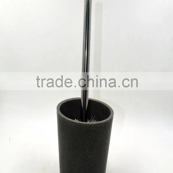 Black Polyreisn Sandstone Bathroom Accessories Set for Hotel and Home photo-5