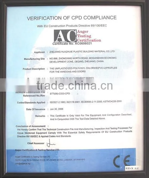 Pvc Profile for Windows and Doors photo-5
