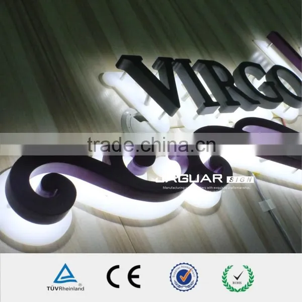 3D Lighting Acrylic Mini Led Channel Letter Sign/bending Machine Making Acrylic Back Lighting Letters photo-2
