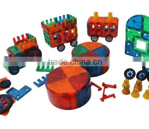 Magnetic Stick N Stack 3-D Magnetic Plates 100pcs Sets photo-3