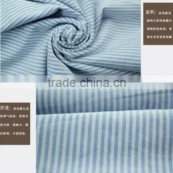 Spinning Striped Shirt Fabrics of High-grade Yarn-dyed Shirt Fabric photo-2