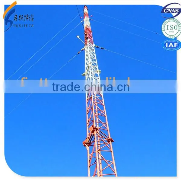 3-leg Guy Mast Communication Tower for Signal Transfer photo-3
