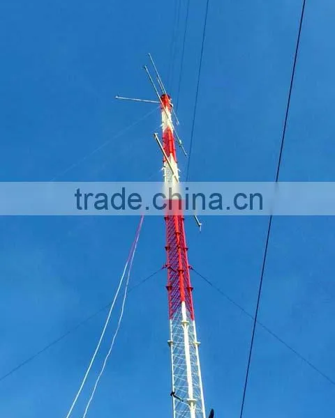Tower Manufacturing Company Triangular Guy Mast Communication Tower photo-6