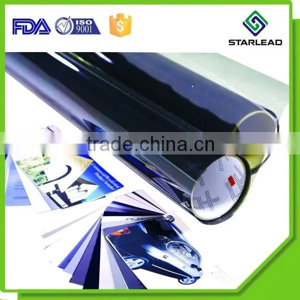 Wenzhou Factory Offering Colorful Metalized Solar Control PET Film for Car and Building