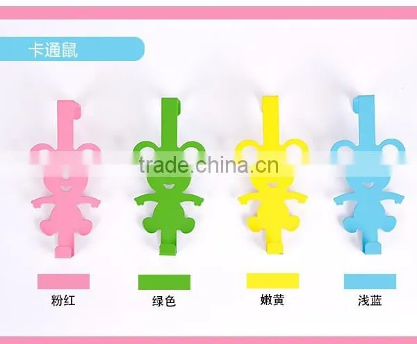 J202 Decorative Wholesale Cartoon Coat Wall Hook photo-3