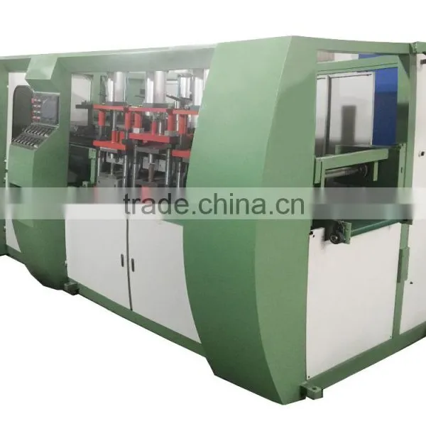 HGMF-500 Made in China Ceramic Heating Servo Mortor Control Automatic Plastic Lids Making Machine photo-2