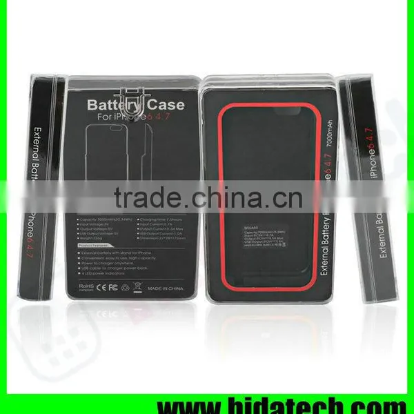 7000mah Portable Battery Charger Case for IPhone 6 With USB Socket for Output photo-6