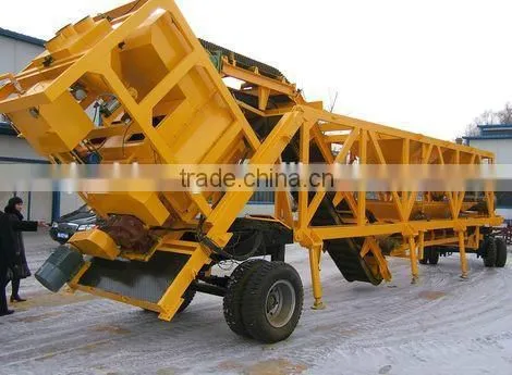 CE New Condition Commercial Portable Mobile Concrete Batching Plant for Sale