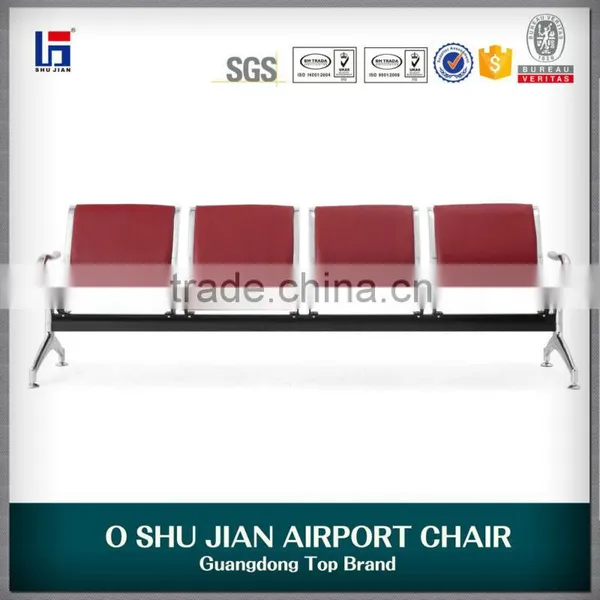 FOSHAN Cheap 4 Seater Visitor 4 Gang Chair SJ820A Quality Choice photo-2