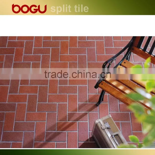 Clay Tiles Look Like Red Brick Floor Tile 150x300 mm photo-3