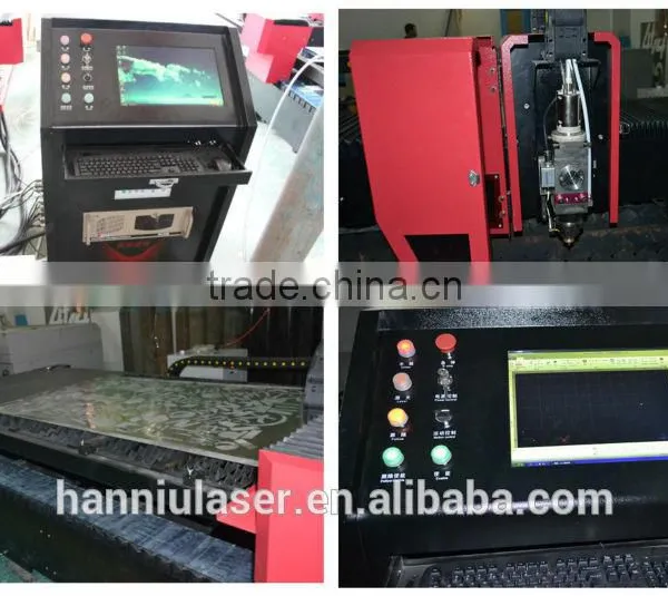 High Speed 1500*3000mm YAG-1530 YAG Laser Cutting Machine for Metal photo-5