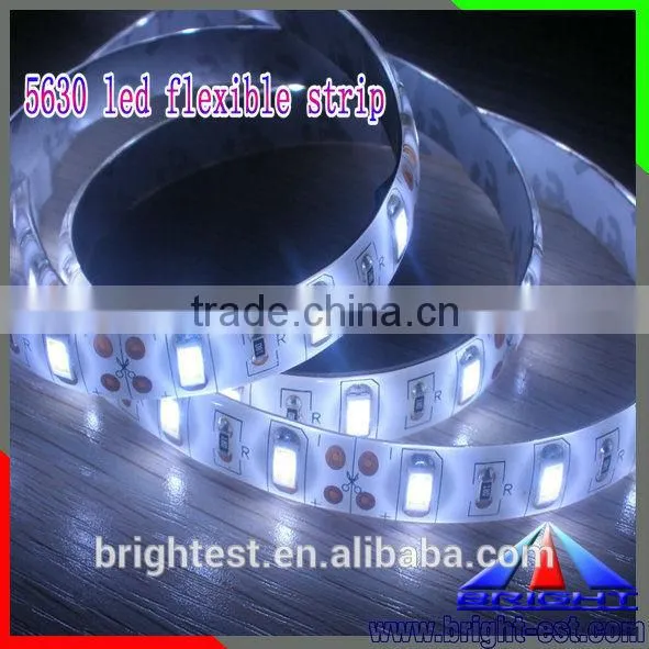 60leds/m Led 5630 Samsung Flexible Strip Light DC 12V/24V 55-56 LM/led With CE & ROHS photo-6