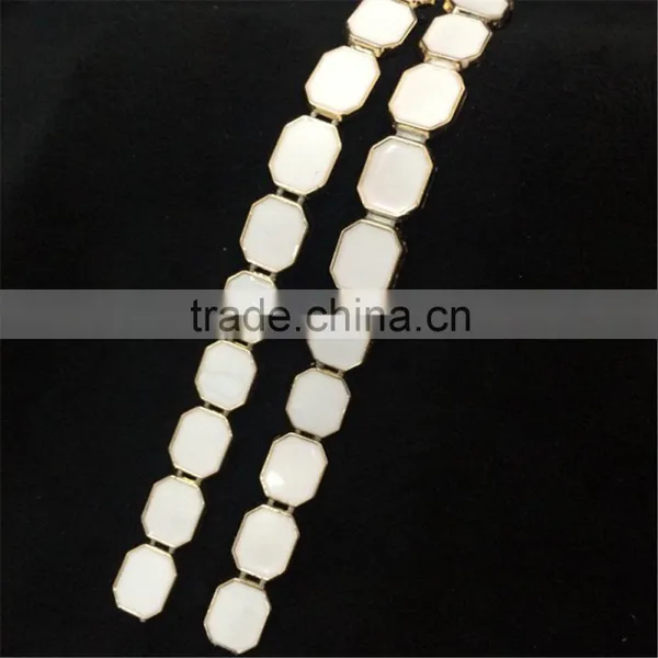 Pearl Crystal Rhinestone Trimmings for Dress photo-5