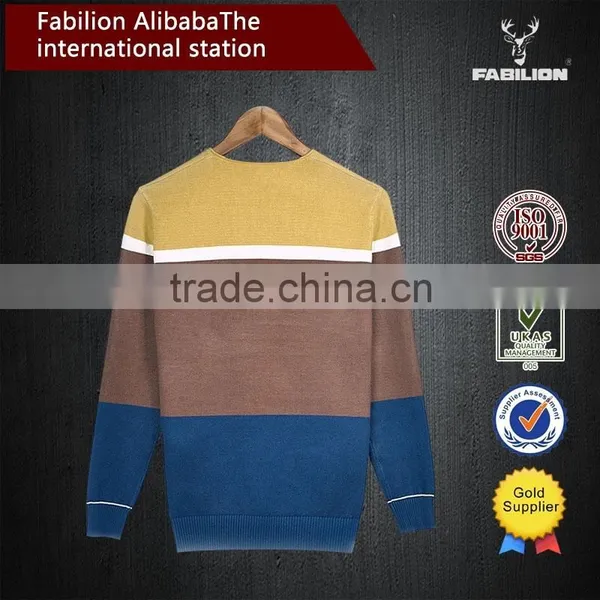 2015 Autumn New Design the Most Popular Sweater Low Collar for Latest New Style Sweater photo-3