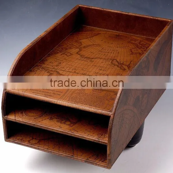 File Tray Office File Letter/3 Tier Document Tray photo-2