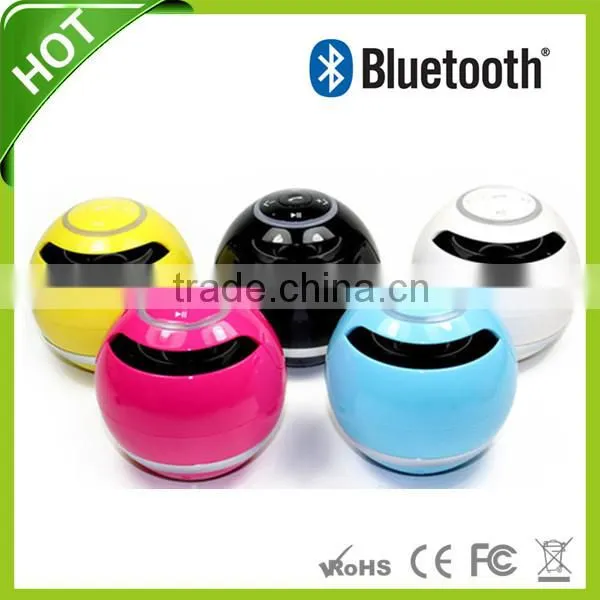 A15 2014 Hot Selling Round Bluetooth Speaker With Mic Handsfree Functions photo-6