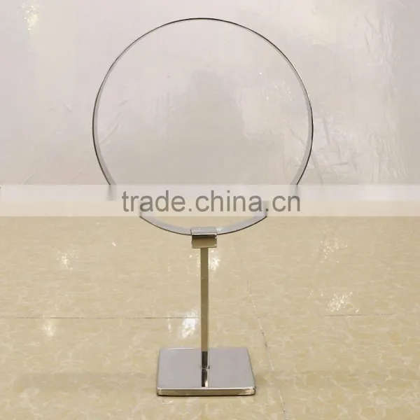 Round Metal Leather Belt Rack Stand /shop Display Belt Rack photo-2