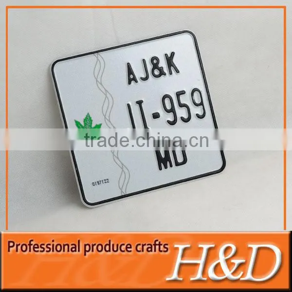 Custom Size Reflective Aluminum License Plate photo-2