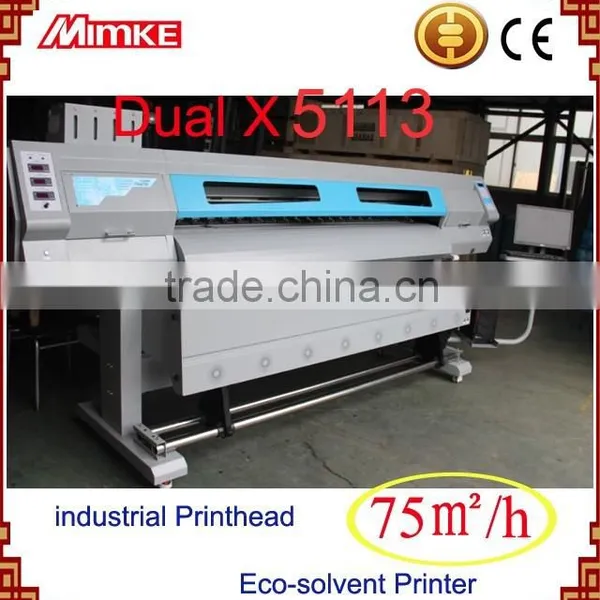 High Speed Senior 1.9 m Indoor Digital Industrial Inkjet Printer With Industrial 5113 Head photo-2