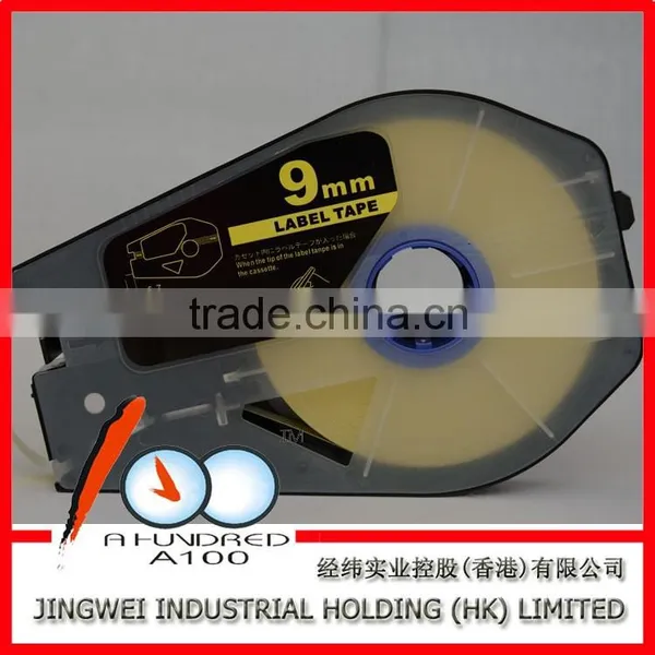 12mm White Label Tape Cable id Label for Cable id Printer Mk2500 photo-5